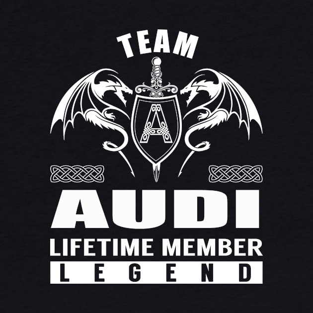 Team AUDI Lifetime Member Legend by Lizeth